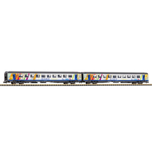 Piko 94510 Set de 2 voitures Corail Alsace, 2ème classe B11tu/B11tu, logo carmillon, SNCF, N - 1/160 Piko Piko_94510 - 4