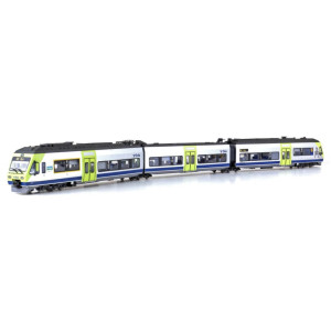 LS Models 17202DC Automotrice électrique 3 éléments RABe 525 Nina, BLS, blanc/vert, Bern Ls models Lsm_17202DC - 6