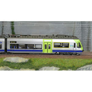 LS Models 17202DC Automotrice électrique 3 éléments RABe 525 Nina, BLS, blanc/vert, Bern Ls models Lsm_17202DC - 4
