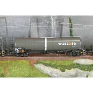 Roco 6600143 Set de 3 wagons citernes à bogies, type Zacns, Wascosa Roco Roco_6600143 - 4