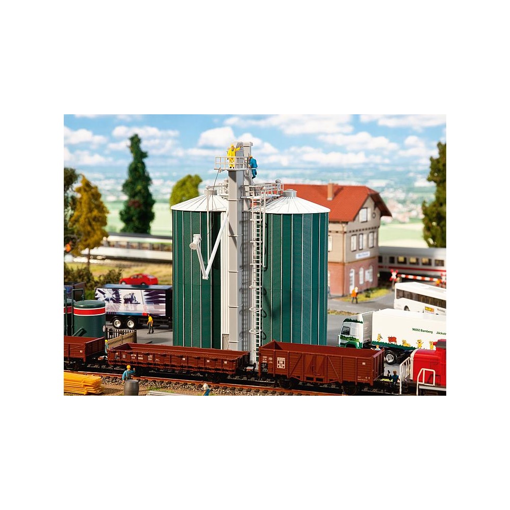 Faller 120260 Maquette, double silo Faller Faller_120260 - 1 Faller 120260 Maquette, double silo Faller Faller_120260 - 1