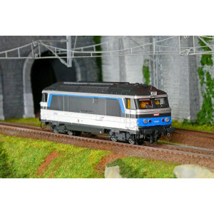 Ree Modeles MB240.S Locomotive diesel BB 67424, Livrée Isabelle, SNCF, dépôt Bordeaux, digital sonore, fumée Ree Modeles MB-240.
