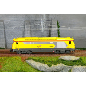 Ree Modeles MB242.S Locomotive diesel BB 67608, Livrée INFRA, SNCF, dépôt Nevers, digital sonore, fumée Ree Modeles MB-242.S - 2
