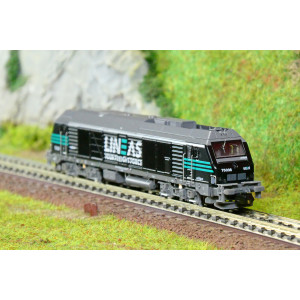 REE Modeles NW294 Locomotive Diesel BB 75036, LINEAS, noire, N - 1/160 Ree Modeles NW-294 - 3