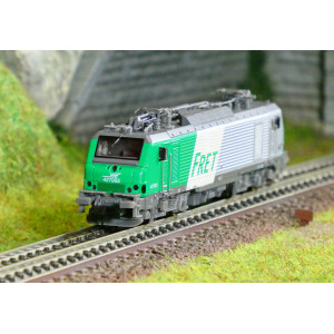 REE Modeles NW296 Locomotive électrique BB 27063, SNCF, FRET, logo casquette, N - 1/160 Ree Modeles NW-296 - 1