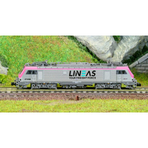 REE Modeles NW299 Locomotive électrique BB 27135M, LINEAS, gris rose, N - 1/160 Ree Modeles NW-299 - 2