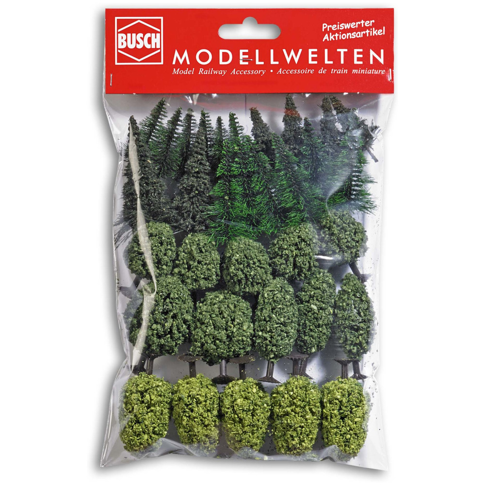 Busch 6588 Forêt mixte 33 arbres mélangé, N - 1/160 Busch Busch_6588 - 1 Busch 6588 Forêt mixte 33 arbres mélangé, N - 1/160 Busch Busch_6588 - 1