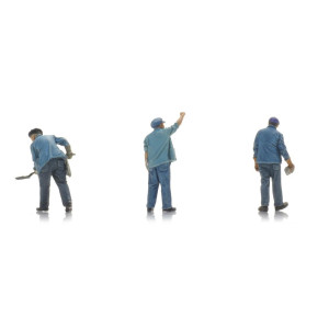 Artitec 5870087 Personnages SNCF, Personnel de dépot (x3) Artitec Arti_5870087 - 2