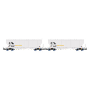Rivarossi HR6675 Set de 2 wagons trémies à bogies, gris, ATIR-RAIL Rivarossi HR6675 - 1