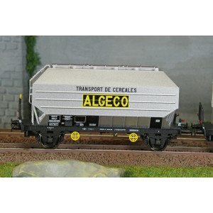 Ree Modeles WB893 Set de 2 wagons céréaliers FRANGECO, SNCF, Algeco, ep. III Ree Modeles WB-893 - 2