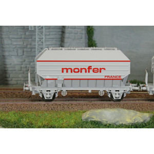 Ree Modeles WB896 Set de 2 wagons céréaliers FRANGECO, SNCF, Monfer, ep. IV Ree Modeles WB-896 - 2