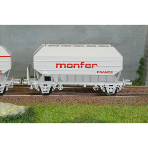 Ree Modeles WB896 Set de 2 wagons céréaliers FRANGECO, SNCF, Monfer, ep. IV Ree Modeles WB-896 - 3