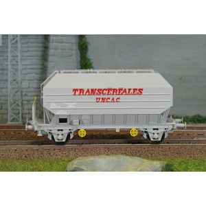 Ree Modeles WB904 Wagon céréalier FRANGECO, SNCF, Transcereales U.N.C.A.C, ep. IV Ree Modeles WB-904 - 2