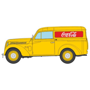 Ree Modeles CB206 Voiture Renault Renault Juvaquatre Fourgon tôlé Jaune "COCA-COLA" Ree Modeles CB-206 - 2