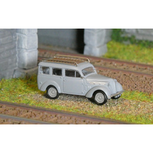 Ree Modeles CB211 Voiture Renault Renault Juvaquatre Familiale vitrée, Gris + galerie Ree Modeles CB-211 - 1