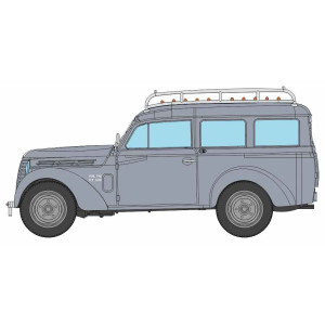 Ree Modeles CB211 Voiture Renault Renault Juvaquatre Familiale vitrée, Gris + galerie Ree Modeles CB-211 - 2