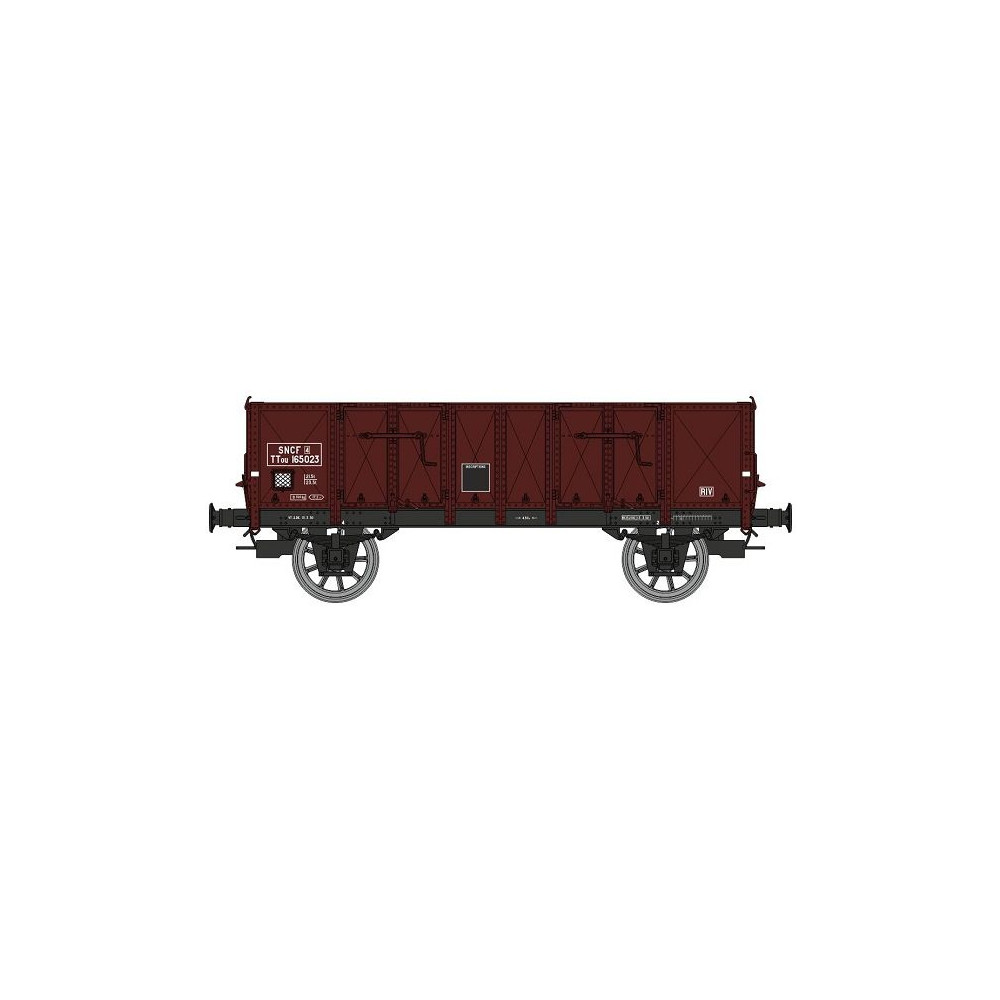 Ree Modeles WB917 Wagon Tombereau caisse métallique, SNCF, ep.III Ree Modeles WB-917 - 1 Ree Modeles WB917 Wagon Tombereau caisse métallique, SNCF, ep.III Ree Modeles WB-917 - 1
