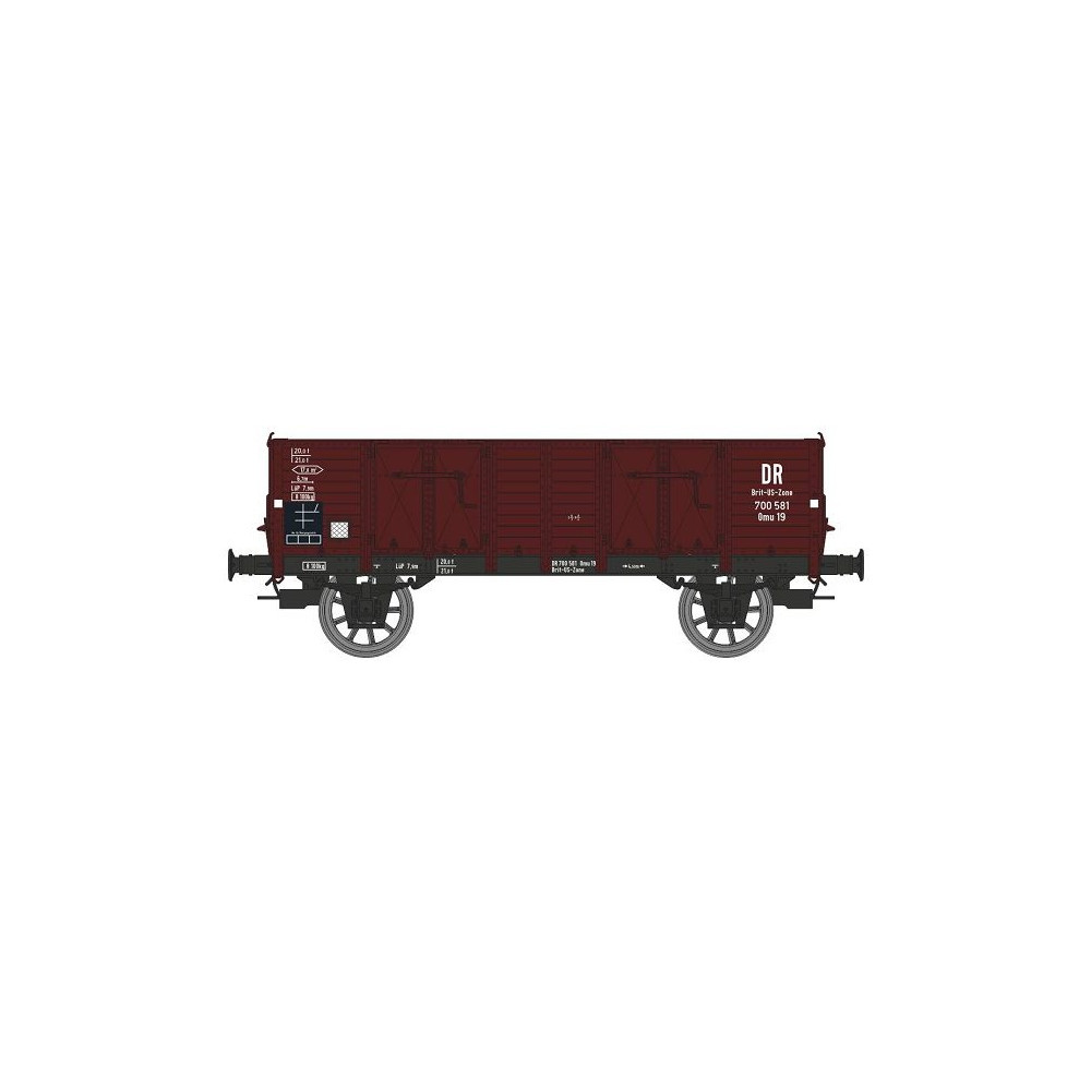 Ree Modeles WB930 Wagon Tombereau caisse bois, DR, ep.III Ree Modeles WB-930 - 1 Ree Modeles WB930 Wagon Tombereau caisse bois, DR, ep.III Ree Modeles WB-930 - 1