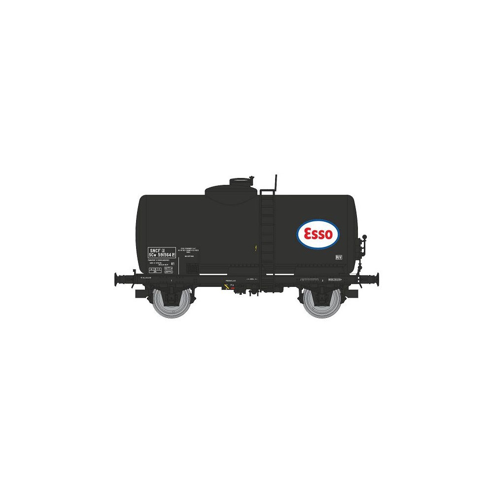 Ree modeles WB869 Wagon citerne Pétrol, SNCF, ESSO Ree Modeles WB-869 - 1 Ree modeles WB869 Wagon citerne Pétrol, SNCF, ESSO Ree Modeles WB-869 - 1