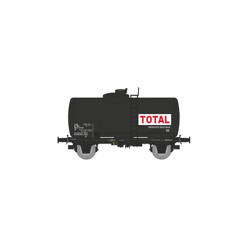 Ree modeles WB871 Wagon citerne Pétrol, SNCF, TOTAL Ree Modeles WB-871 - 1 Ree modeles WB871 Wagon citerne Pétrol, SNCF, TOTAL Ree Modeles WB-871 - 1
