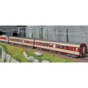 Ls Models 11002S Set Grand Confort Aquitaine Locomotive CC 6529 SNCF + A4Dtux + A8tu, livrée origine, sud-ouest, Sonore Ls model