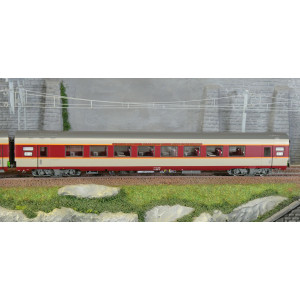 Ls Models 11002 Set Grand Confort Aquitaine Locomotive CC 6529 SNCF + A4Dtux + A8tu, livrée origine, sud-ouest Ls models Lsm_110