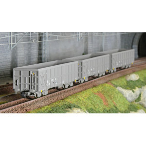 Roco 6600203 Set de 3 wagons tombereaux à bogies, type Fas, SNCF Roco Roco_6600203 - 2