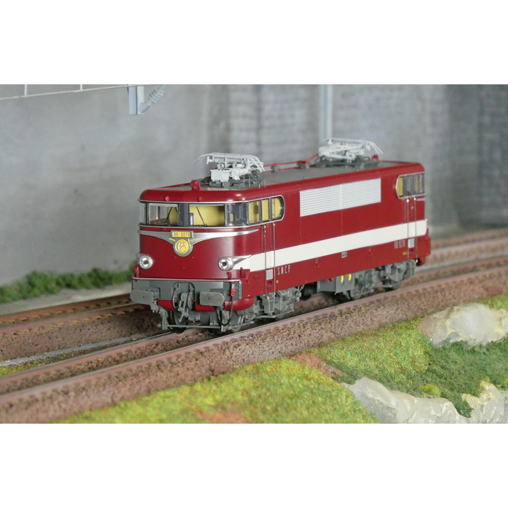 Ree Modeles MB176.S Locomotive électrique BB 9278, Capitole, PARIS SO, sonore, panthos motorisés Ree Modeles MB-176.S - 1 Ree Modeles MB176.S Locomotive électrique BB 9278, Capitole, PARIS SO, sonore, panthos motorisés Ree Modeles MB-176.S - 1