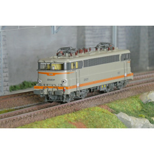 Ree Modeles MB181.S Locomotive électrique BB 16007, SNCF, Béton, logo nouille, La Chapelle, sonore, panthos motorisés Ree Modele