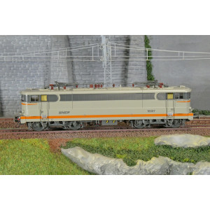 Ree Modeles MB181.S Locomotive électrique BB 16007, SNCF, Béton, logo nouille, La Chapelle, sonore, panthos motorisés Ree Modele