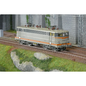 Ree Modeles MB181.S Locomotive électrique BB 16007, SNCF, Béton, logo nouille, La Chapelle, sonore, panthos motorisés Ree Modele