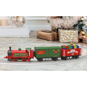 Hornby R9363M Coffret de départ Noël Santa’s Express, locomotive vapeur + wagons sur batterie Hornby R9363M - 10