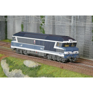 Jouef HJ2621 Locomotive diesel CC 72056, La Bourboule, SNCF, livrée bleue, logo Casquette Jouef HJ2621 - 3
