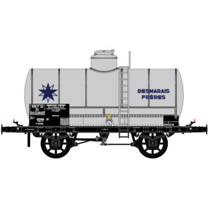 Ls Models 30455 Wagon citerne OCEM, sans passerelle, gris, DESMARAIS FRERES, SNCF Ls models LSM_30455 - 1