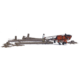 Busch 79882 Action set débardage du bois Busch Busch_79882 - 1