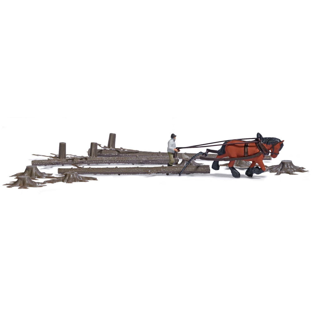 Busch 79882 Action set débardage du bois Busch Busch_79882 - 1