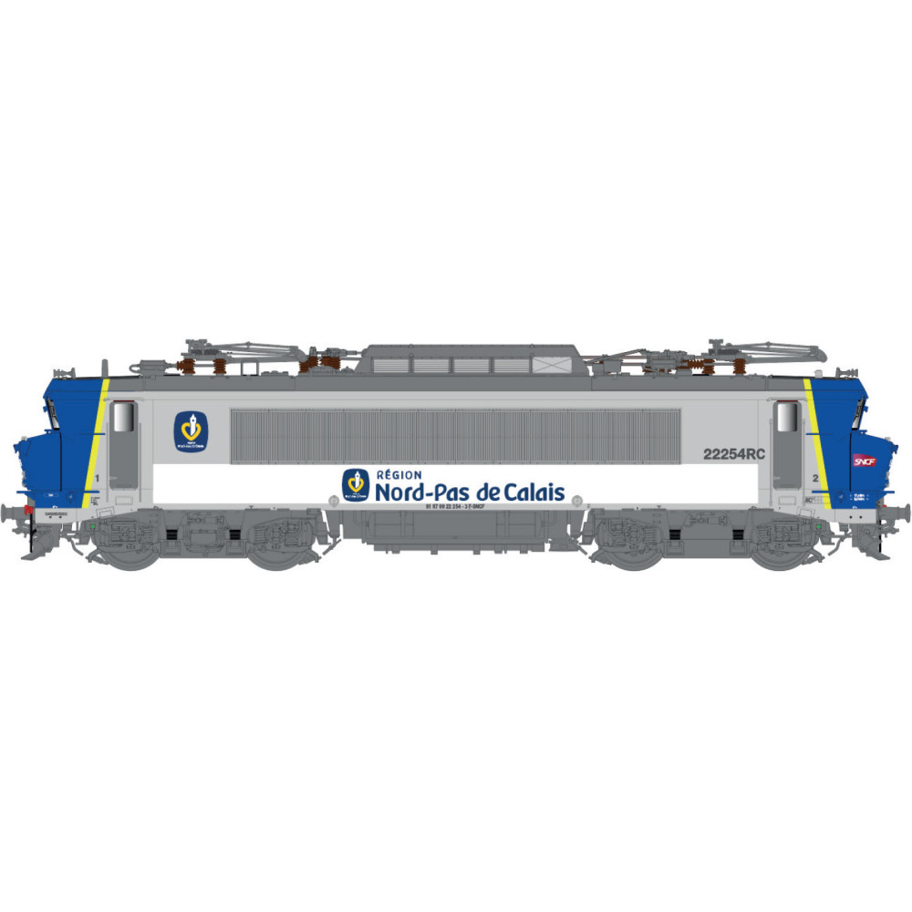 Ls Models 10441S Locomotive électrique BB 22254RC SNCF, Nord Pas de Calais, logo Carmillon, Lens, Digitale sonore Ls models LSM_ Ls Models 10441S Locomotive électrique BB 22254RC SNCF, Nord Pas de Calais, logo Carmillon, Lens, Digitale sonore Ls models LSM_