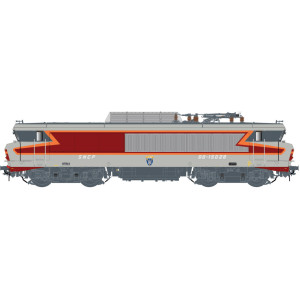 Ls Models 10480S Locomotive électrique BB 15028 SNCF, Béton Arzens, Blason VILLIERS-LE-BEL, Strasbourg, Digitale sonore Ls model