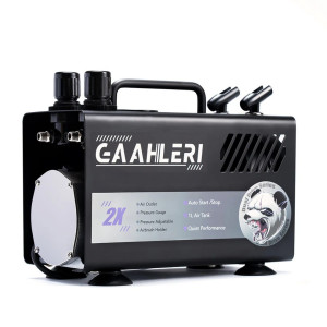 Compresseur d'air pour aérographe série Dual Drive GT-918 Gaahleri Gaahleri 42878 - 7