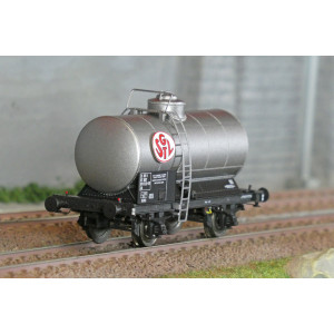 Ls Models 30454 Wagon citerne OCEM, sans passerelle, gris, SGTL, SNCF Ls models LSM_30454 - 1