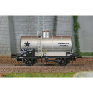 Ls Models 30455 Wagon citerne OCEM, sans passerelle, gris, DESMARAIS FRERES, SNCF Ls models LSM_30455 - 2