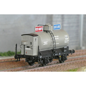 Ls Models 30456 Wagon citerne OCEM, guérite, gris, MOTO-NAHPTA LUCILINE, SNCF Ls models LSM_30456 - 1