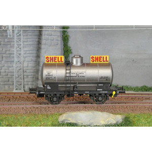 Ls Models 30457 Wagon citerne OCEM, sans passerelle, gris, SHELL, SNCF Ls models LSM_30457 - 2