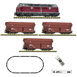 Fleischmann 5170003 Coffret de départ digital Z21, locomotive diesel série 221, wagons trémies, DB, N - 1/160 Fleischmann FLE_51