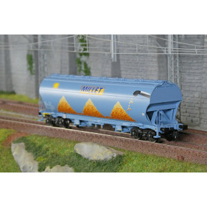 Ls Models 30592 Wagons trémie Tagnpps, bleu clair, nouveau logo Millet, avec soleil Ls models LSM_30592 - 3 Ls Models 30592 Wagons trémie Tagnpps, bleu clair, nouveau logo Millet, avec soleil Ls models LSM_30592 - 3