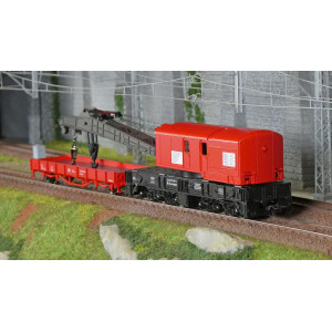 Roco 56240 Wagon grue avec wagon protecteur, DB AG Roco Roco_56240 - 3 Roco 56240 Wagon grue avec wagon protecteur, DB AG Roco Roco_56240 - 3