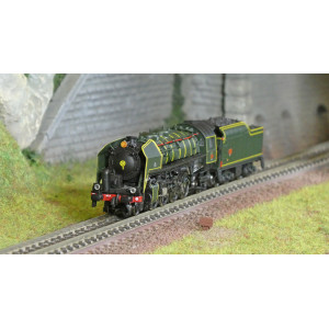 Arnold HN2545 Locomotive vapeur 141 R 460, SNCF, roues rayons et Boxpok, livrée verte Arnold HN2545 - 1