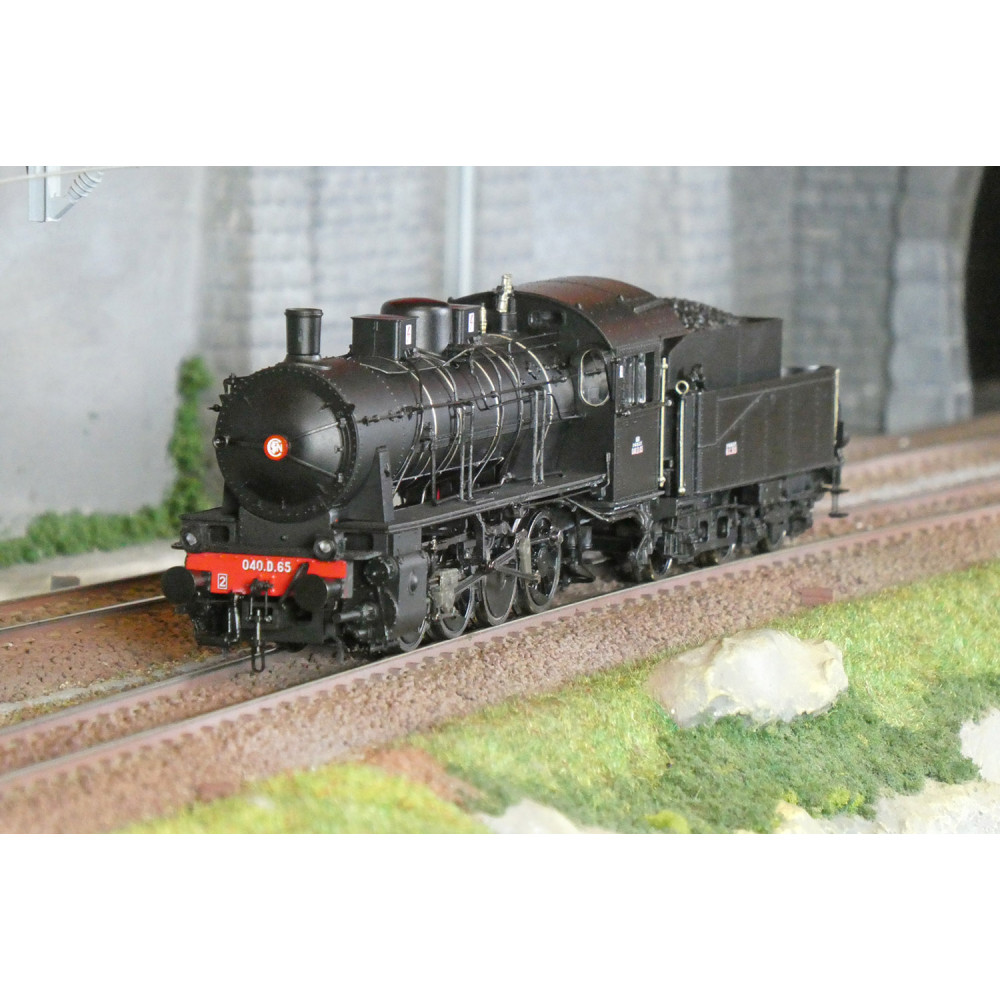 Jouef HJ2417S Locomotive à vapeur 040 D 507, livrée noire, SNCF, digitale sonore Jouef HJ2417S - 1