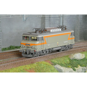 Ls Models 11105S Locomotive électrique BB 22356 SNCF, gris béton/orange, Blason LORIENT, Rennes, Digitale sonore Ls models Lsm_1
