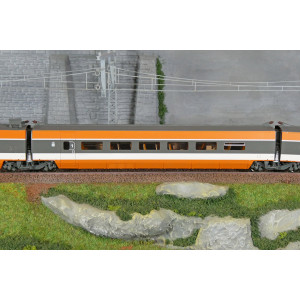 Ree Modeles TGV004 Set de 7 éléments TGV RECORD du MONDE 380Km/h N°16, SNCF Ree Modeles TGV-004 - 4